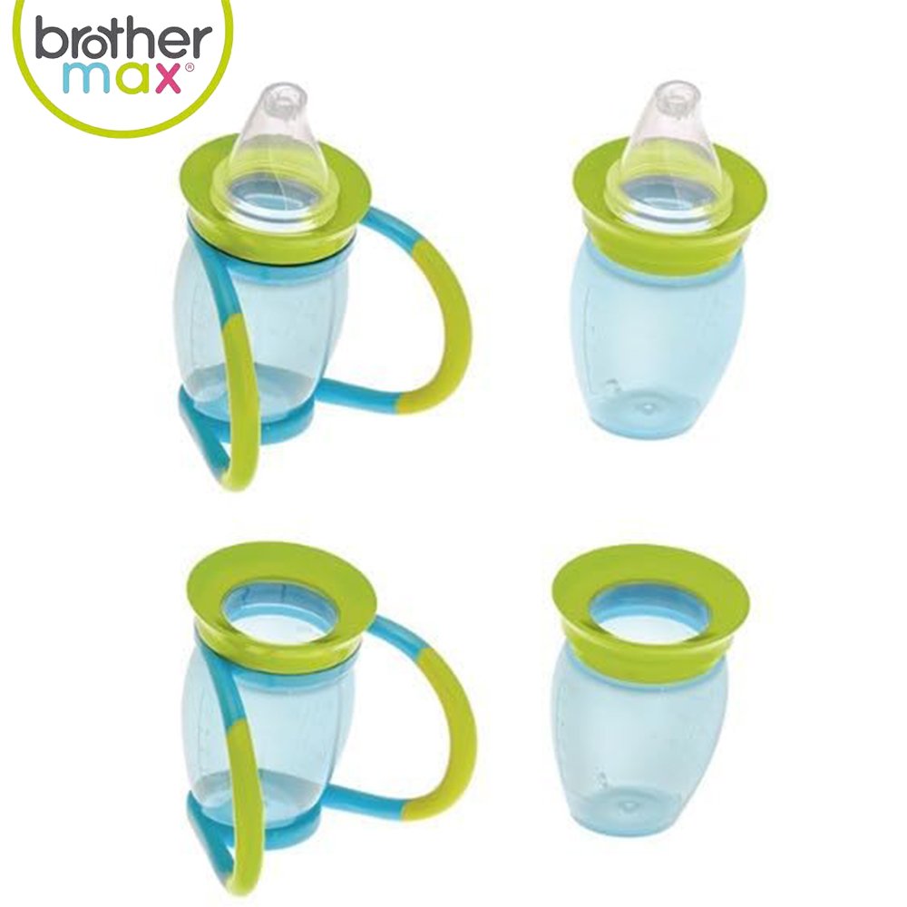 Brother Max 4-in-1 Sipper Cup - Convertible Trainer Cup for Kids - Image 2