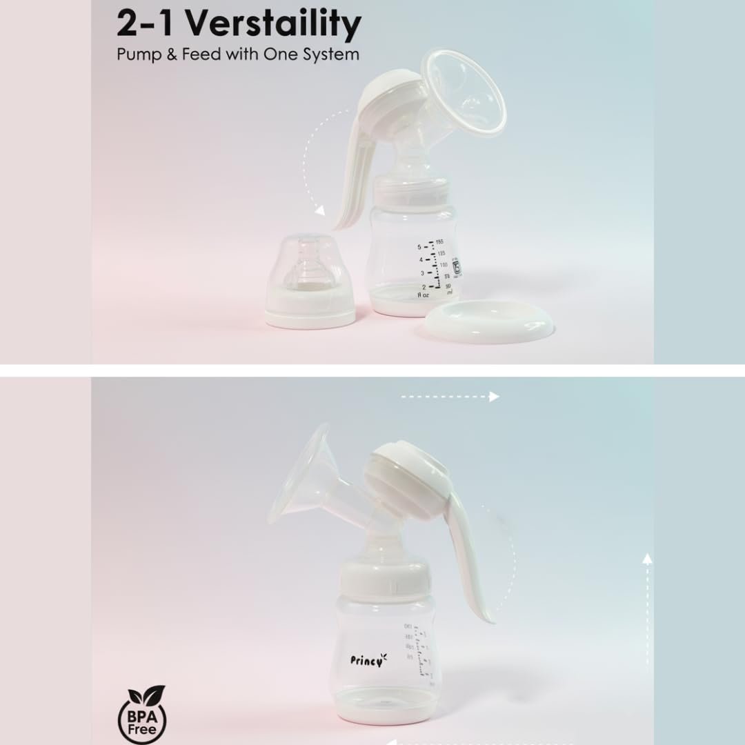 Princy Portable Manual Breast Pump - Image 3