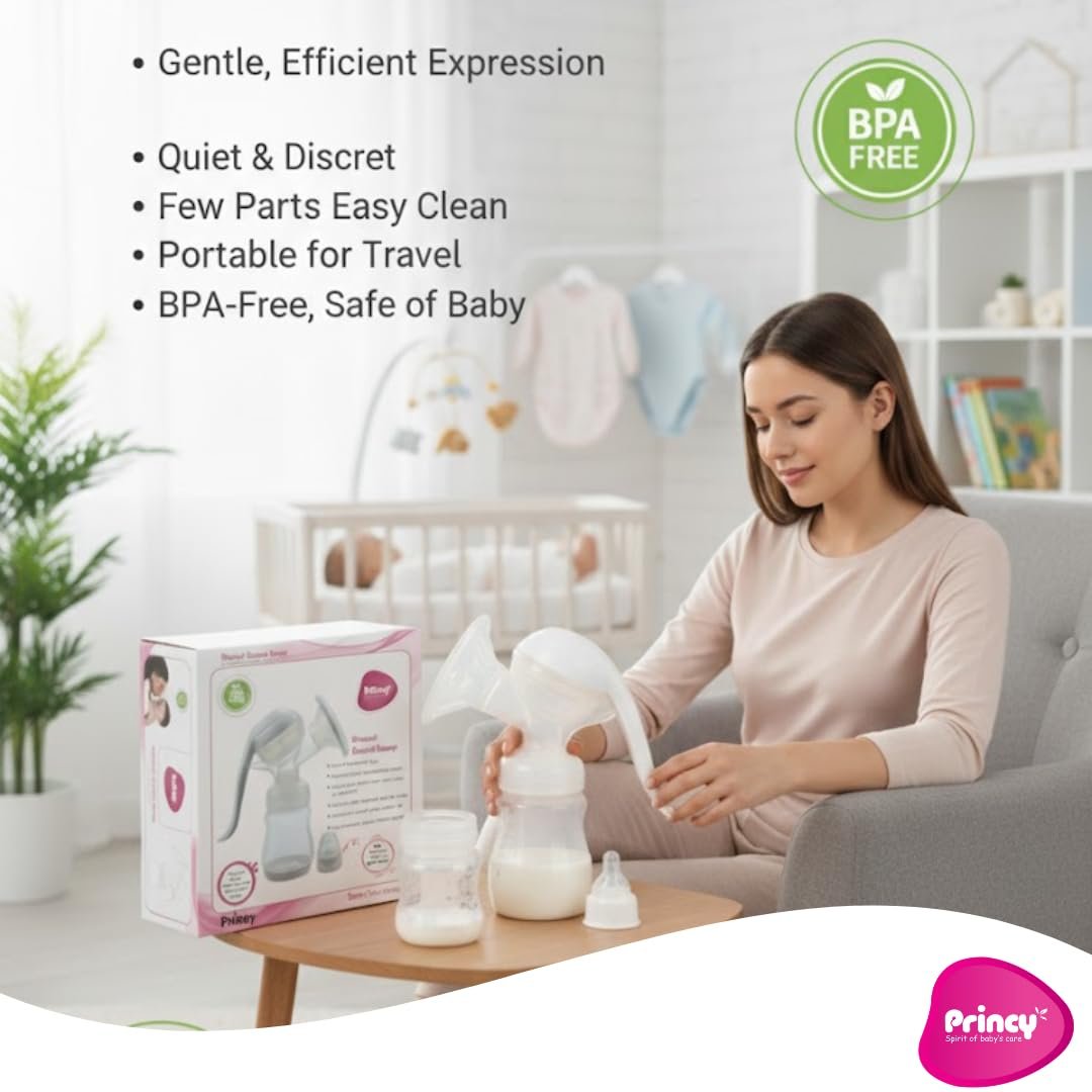 Princy Portable Manual Breast Pump - Image 7