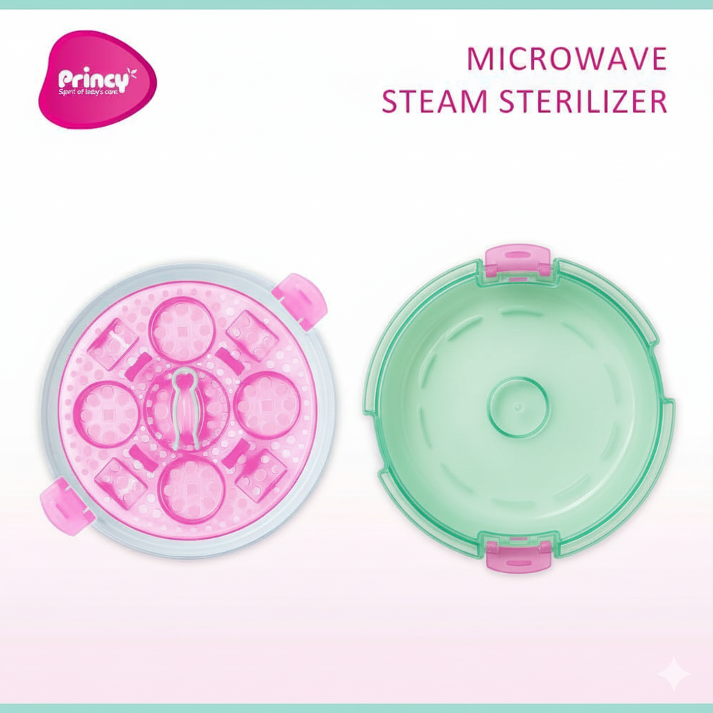 Princy Microwave Steam Sterilizer - Quick & Easy Bottle Sanitization - Image 2