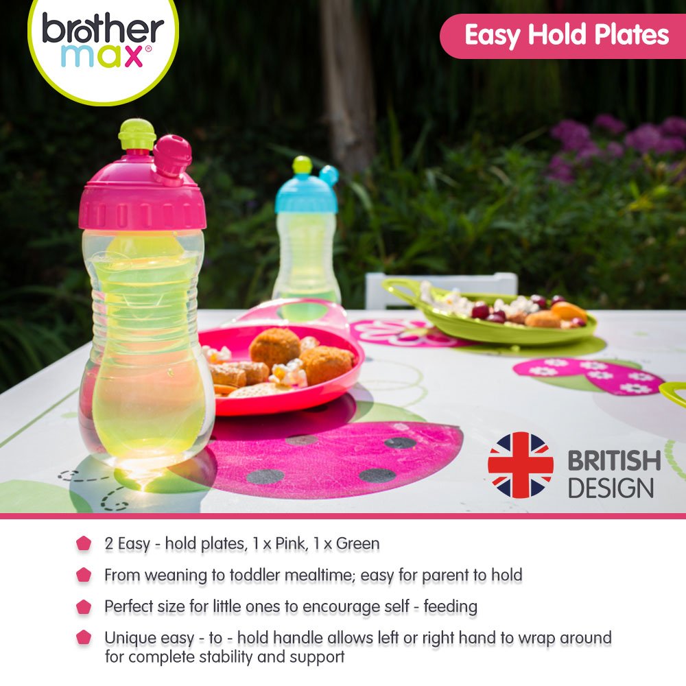Brothermax Easy Holding Plates - Weaning Plates for Babies & Toddlers - Image 7