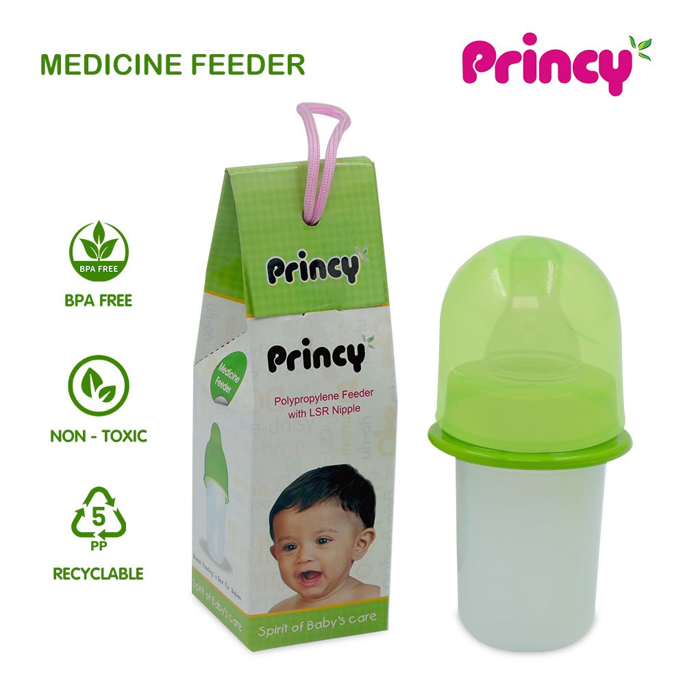 Princy PP Medicine Feeder with LSR Nipple - Gentle Dosing for Babies - Image 2